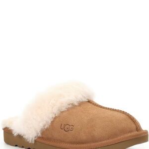 UGG Women's Tan Sheepskin Slippers